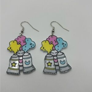✨5/$25✨ Colorful Cartoon Earrings